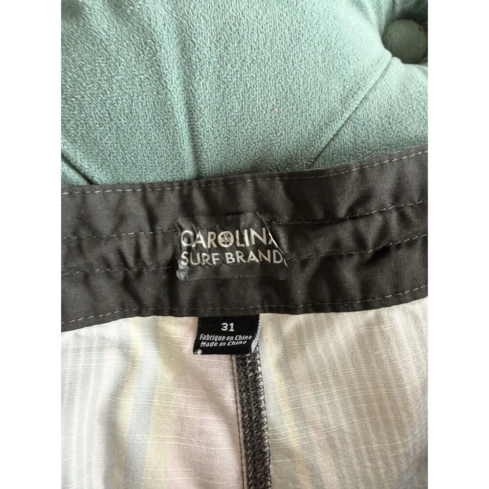 Men's Carolina Surf Brand Swim Trunk Board Shorts Y2K Size 31